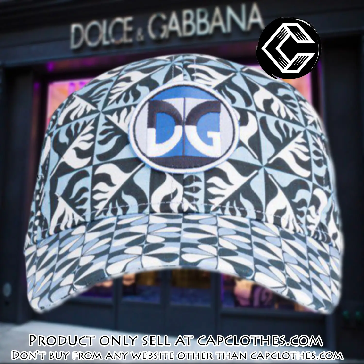 Dolce & gabbana luxury cap print 3d trending cap ctc1088 cc4539824